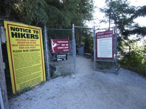 Eingang Grouse Mountain